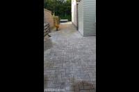 Straatwerk van betonklinkers