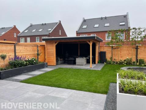 Nieuwbouw tuin aanleg in Rotterdam