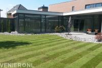 Nieuw gazon van graszoden