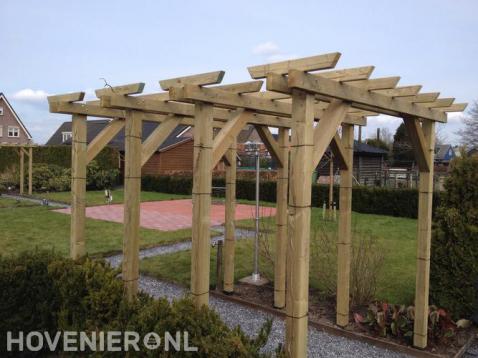 Houten pergola