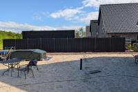 Zwart houtbetonschutting Drachten