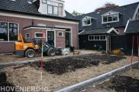Grondwerk en bestrating leggen
