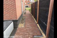 Tuinpad aanleggen langs zijkant van woning