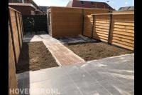 Achtertuin bestraten