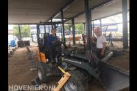 Grondwerk met minishovel