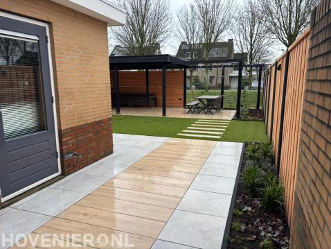 Achtertuin renovatie Barendrecht