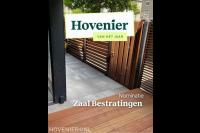 Amsterdam centrum  vlonders schutting en keramische tegels