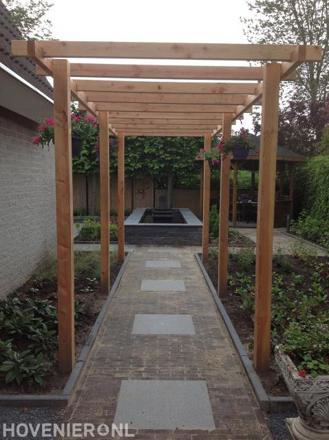 Houten pergola