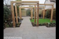Robuuste houten pergola's
