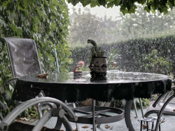 Bescherm uw nieuwe tuin tegen storm en regen