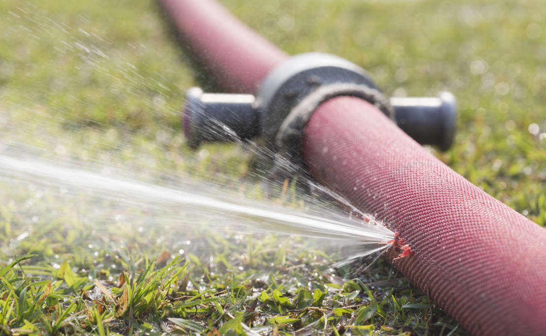 Schade tijdens tuinwerkzaamheden