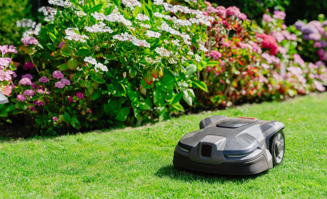 Slim tuinieren met een robotmaaier