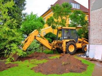 Tuin leeghalen
